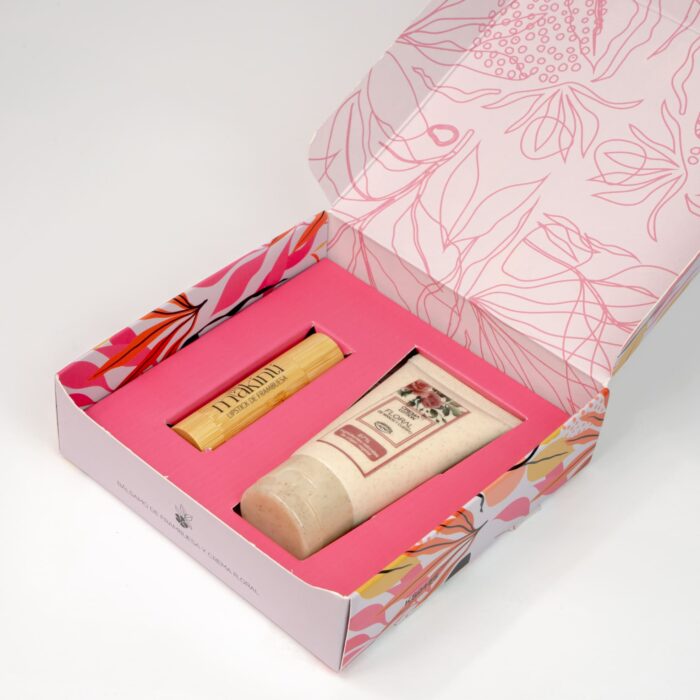 Lipstick Frambuesa y Crema Floral con Ingredientes Ecuatorianos - Imagen 6