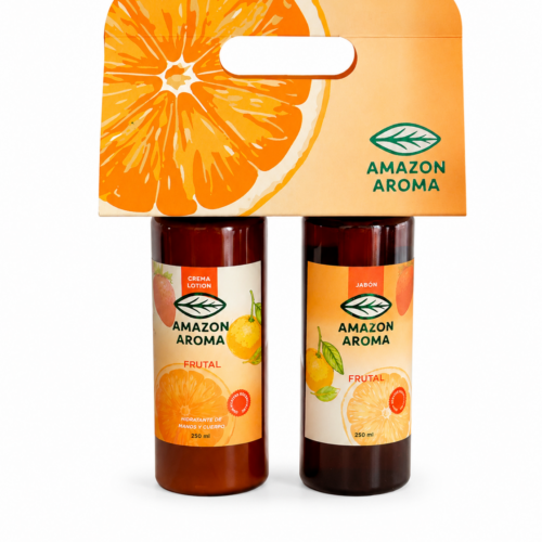 Set Frutal de Jabón y Crema 250 ml